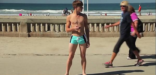 Twink beach bulges