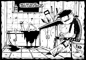 Johnny homicidal maniac fucked steel