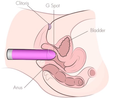 Hard orgasms spot vibrator plus