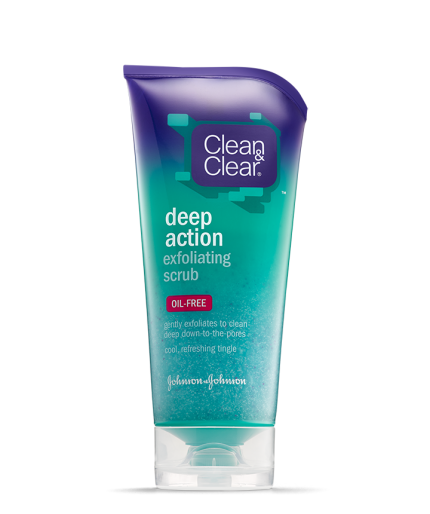 Megalodon reccomend clean clear facial scrub