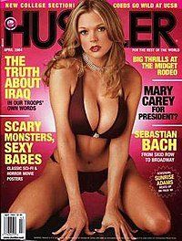 Hustler cover september 2001