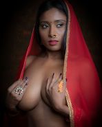 Busty indian model scans