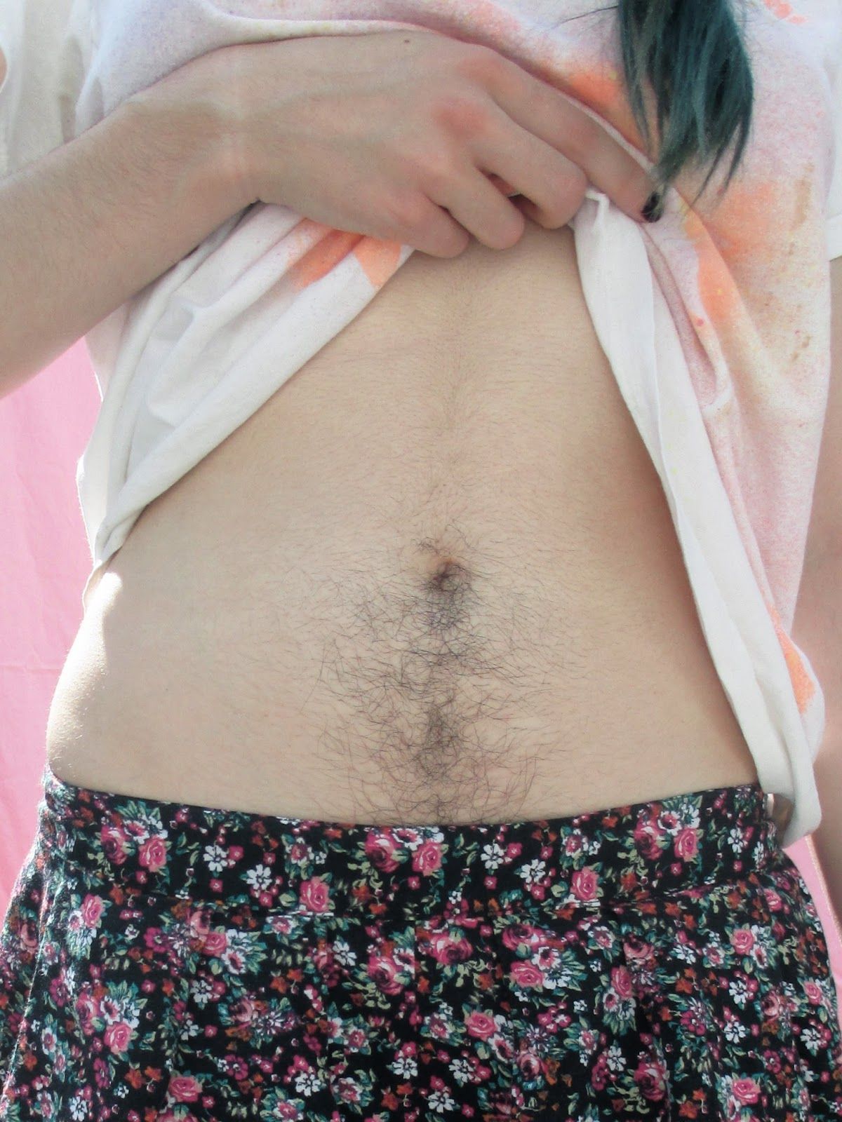 Target reccomend hairy belly blog