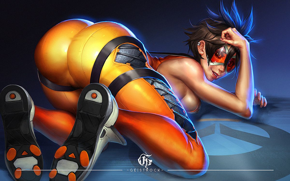 Manager reccomend tracer overwatch loves huge cock