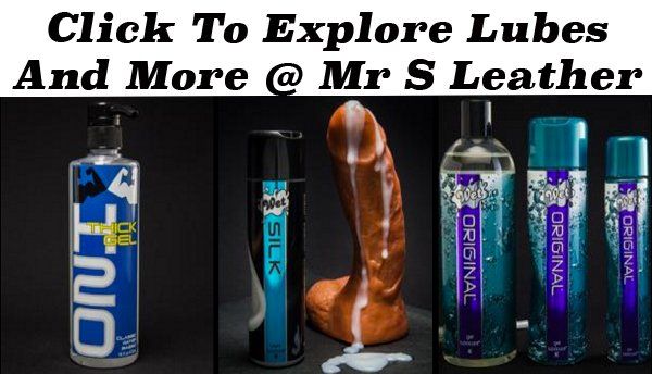 Anal lube substitue