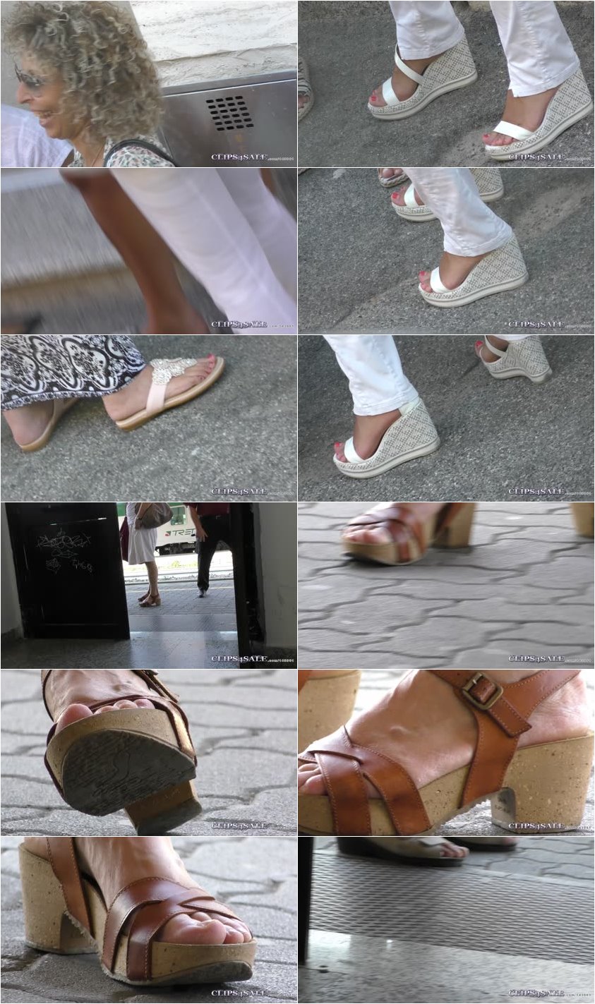 best of Feet shoes woman candid