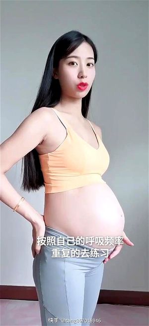 best of Women chinese nude pregnant showing