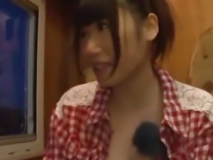 best of Gets toilet honami tits nailed