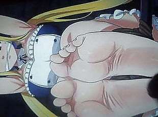 Lucy feet tribute close compilation