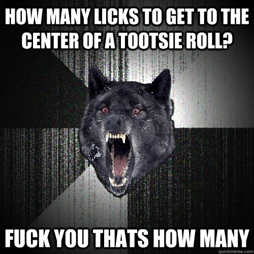 Engine reccomend many licks center tootsie