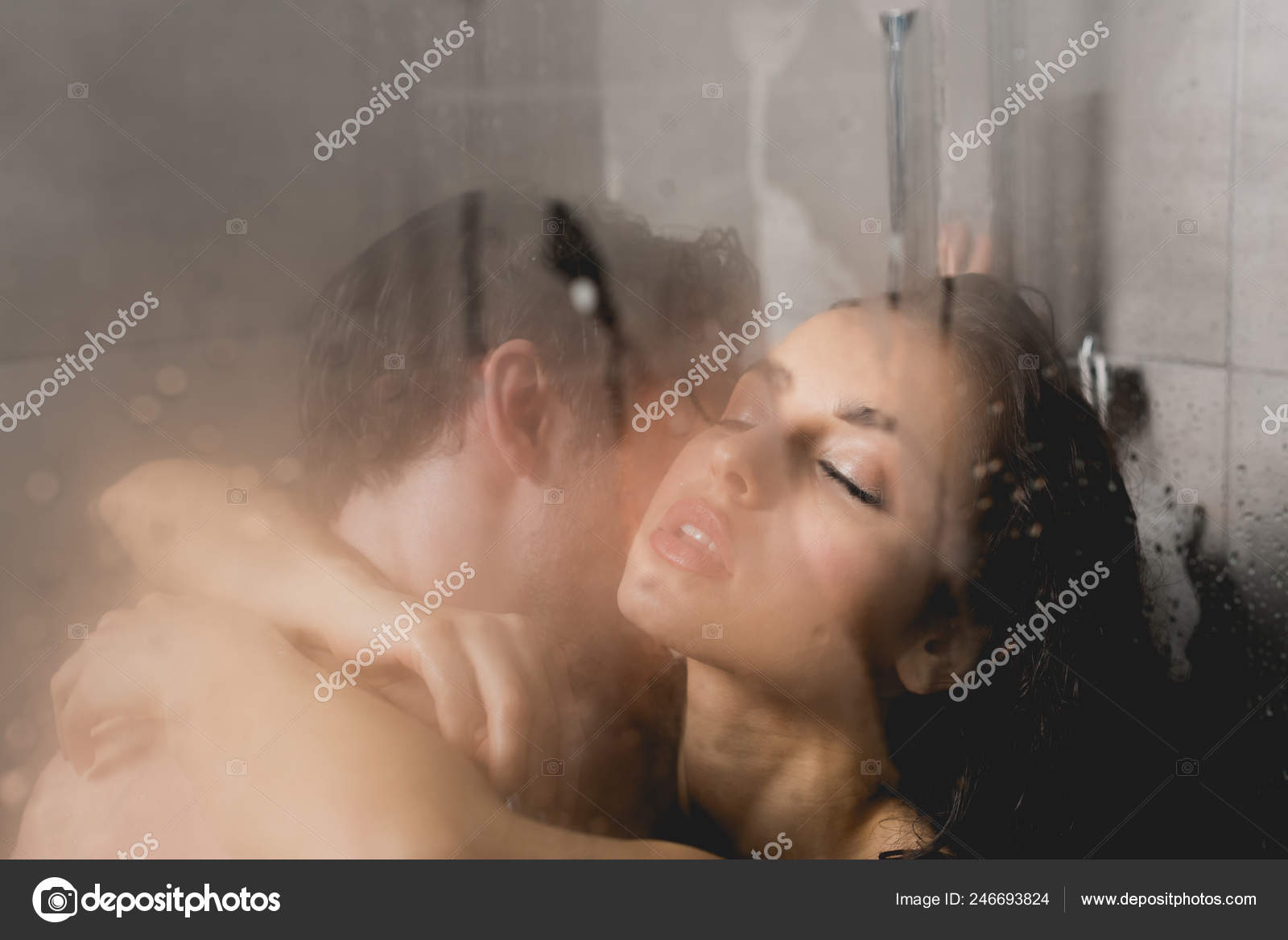 best of Erotic shower kiss naked seductive