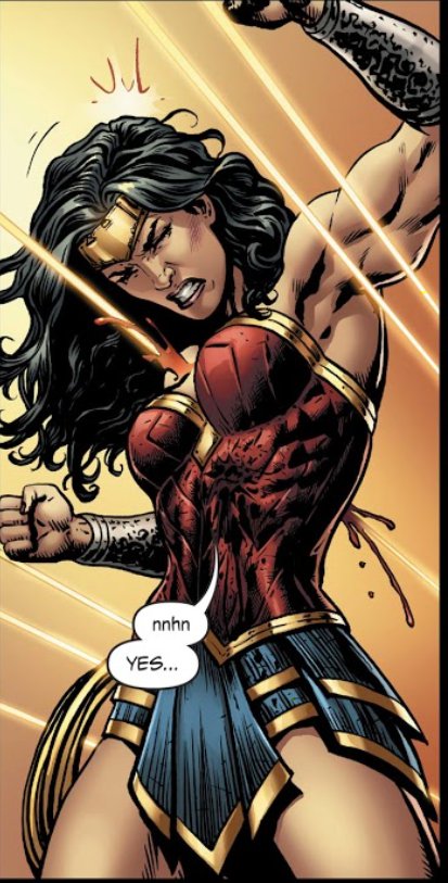Strong given wonder woman youll