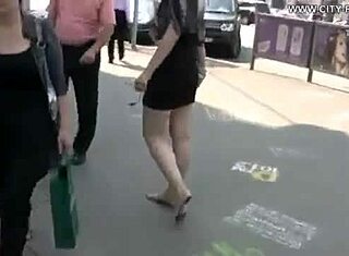 best of Women barefoot streets ukraine walks