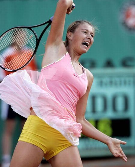 Upskirt female tennis players free